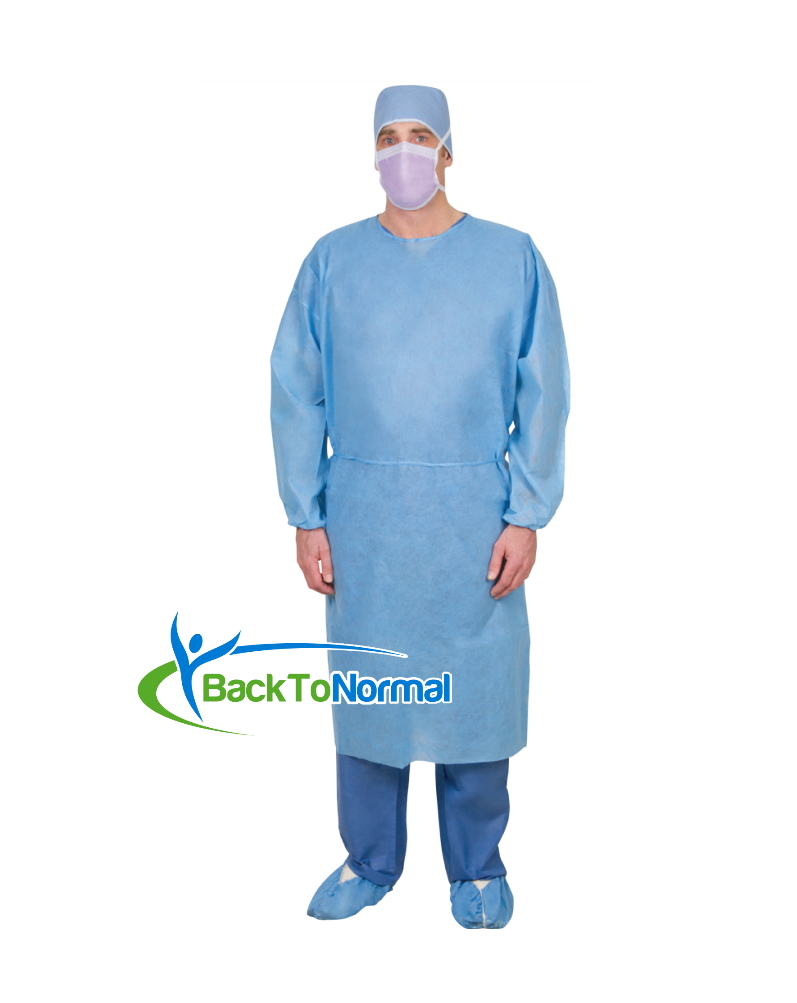 TotalDry™ Medical Isolation Gown - Level 3 AAMI Equivalent (10 Gowns / Pack)